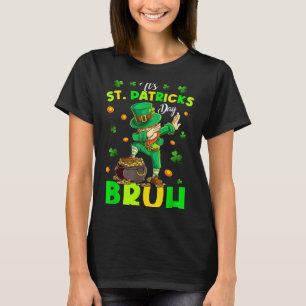 Bruh st patricks day boys kids saint patricks day T-Shirt