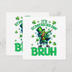 Bruh St Patricks Day Invitation