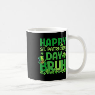 Bruh St Patricks Day Teens Boys Kids Saint Patrick Coffee Mug