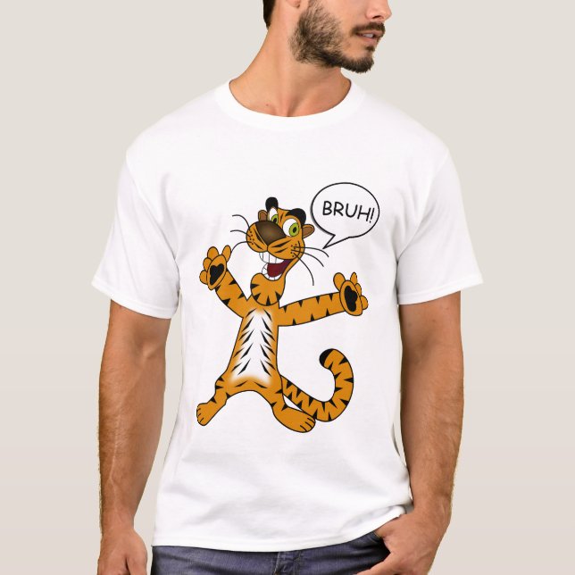 BRUH TIGER TEE SHIRT (Front)