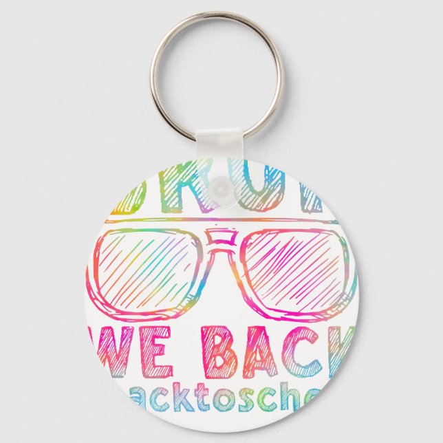bruh we back back to school key ring (Front)