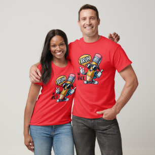 Bruh We Back, Back To School Teacher T-Shirt
