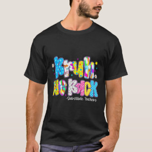 Bruh We Back Substitute Teachers Cute Back To Scho T-Shirt