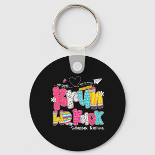 Bruh We Back Substitute Teachers Welcome Back To S Key Ring