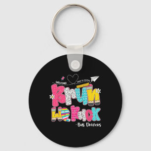 Bruh We Ck Bus Drivers Welcome Ck To School Key Ring
