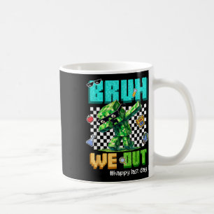 Bruh We Out Teacher Kids Last Day Of School Video Coffee Mug