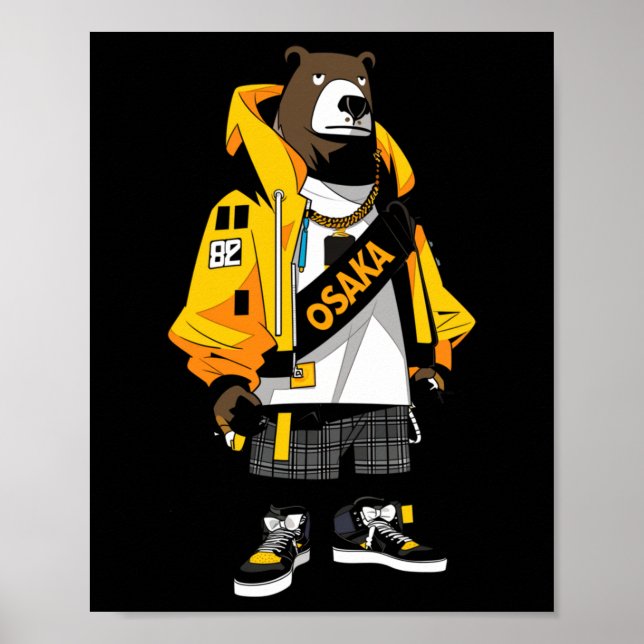 Bruin Boutique Sticker  Poster (Front)