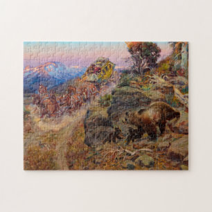Bruin Not Bunny Turned the Leaders,1924 by Russell Jigsaw Puzzle