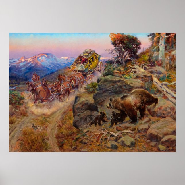 Bruin Not Bunny Turned the Leaders,1924 by Russell Poster (Front)