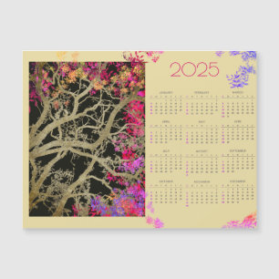 Bruin tree with multicolor leaves 2025 calendar