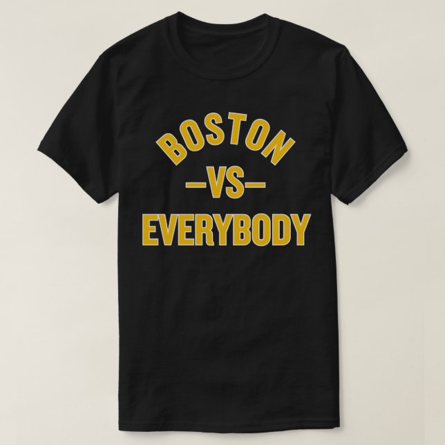 Bruins vs Everybody TShirt (Design Front)