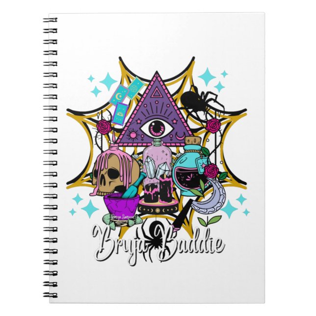 Bruja Baddie Notebook (Front)