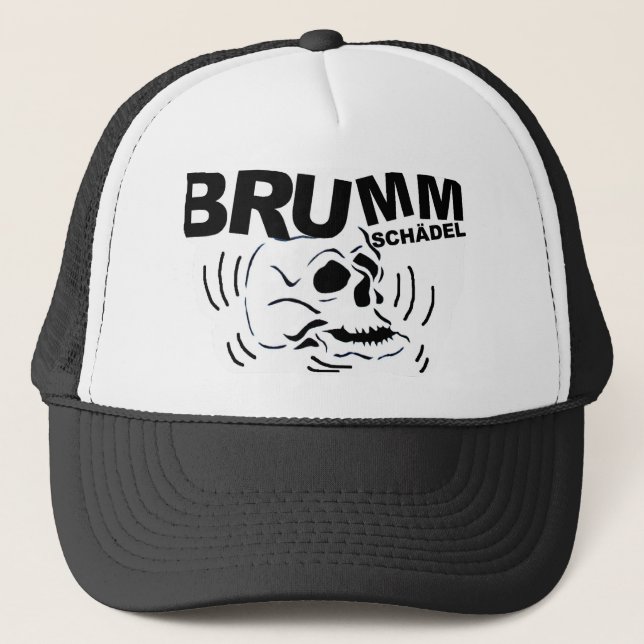 BRUMMSCHÄDEL-Cap Trucker Hat (Front)