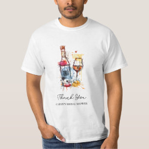 Brunch and Bubbly Any Colour Bridal Shower T-Shirt