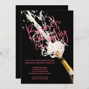 Brunch and Bubbly Bridal Shower Invitation