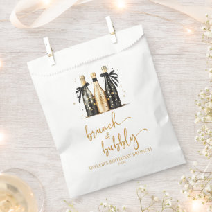 Brunch and Bubbly Champagne Birthday Brunch Party Favour Bag