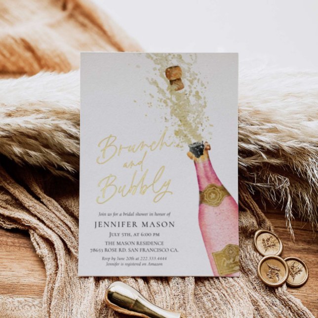 Brunch and Bubbly Champagne Bridal Shower (Creator Uploaded)