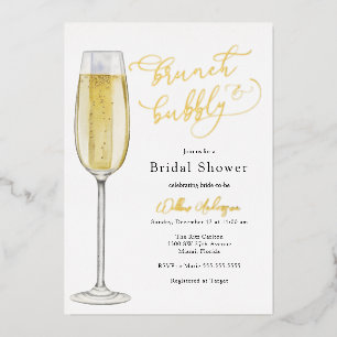 Brunch and Bubbly Champagne Bridal Shower