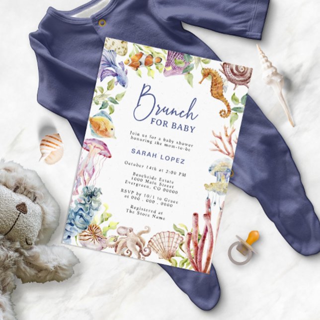 Brunch Baby Shower Invitation (Creator Uploaded)