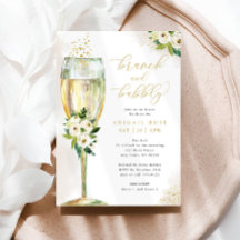 Brunch & Bubbly White Gold Bridal Shower