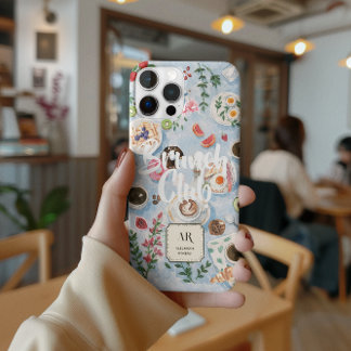 Brunch Club | Custom Monogram iPhone 15 Pro Max Case