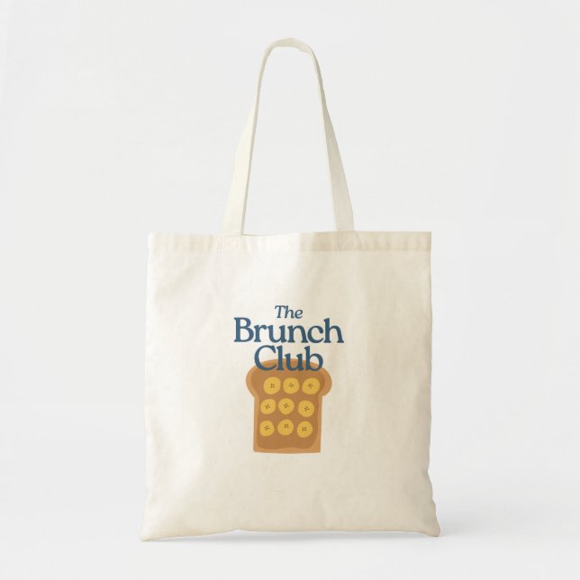 Brunch Club Tote Bag (Front)