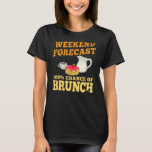 Brunch Ideas Food Recipes Mimosa Breakfast Sunday  T-Shirt<br><div class="desc">Brunch Ideas Food Recipes Mimosa Breakfast Sunday 4</div>