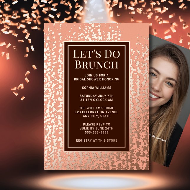 Brunch Invite Bridal Birthday Baby Custom Elegant (Creator Uploaded)
