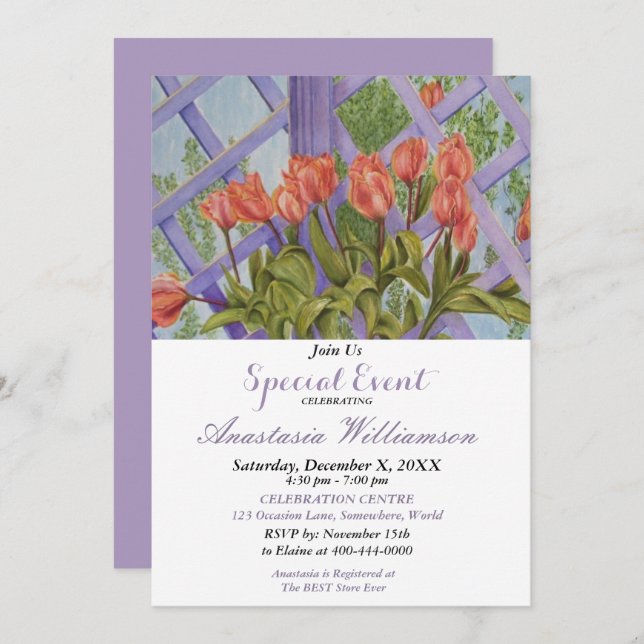 BRUNCH PARTY EVENT INVITE (Front/Back)