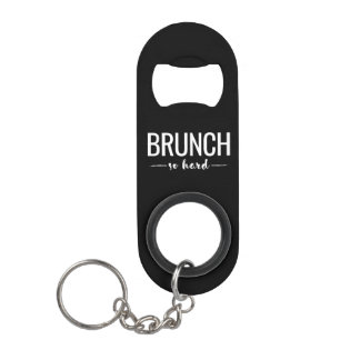 Brunch So Hard Keychain