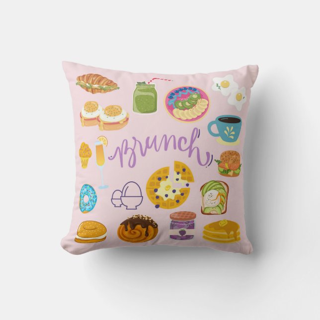 Brunch Squad Cushion (Front)