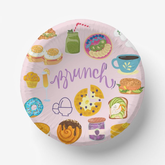  Brunch Squad Paper Plate (Front)