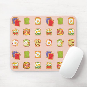 Brunch Toast Mouse Pad