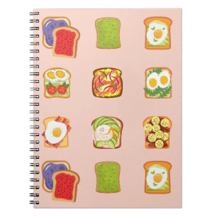 Brunch Toast Notebook