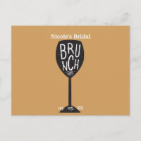 BRUNCH Wine Glass ANY COLOR & EVENT Trendy Chic