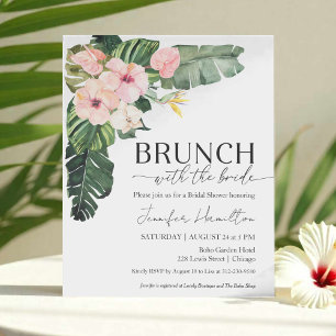 Brunch with the Bride Bridal Shower Invitation