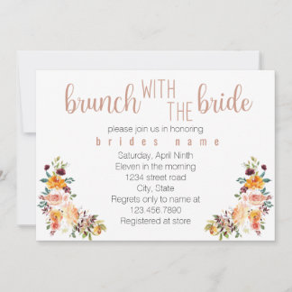 Brunch with the Bride Invitation