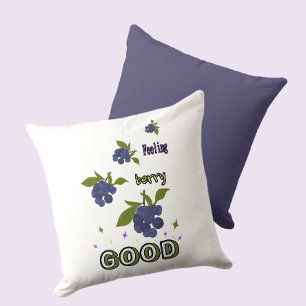 Brunches of blueberries  cushion