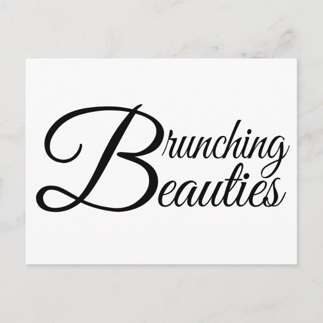 Brunching Beauties Postcard (Front)