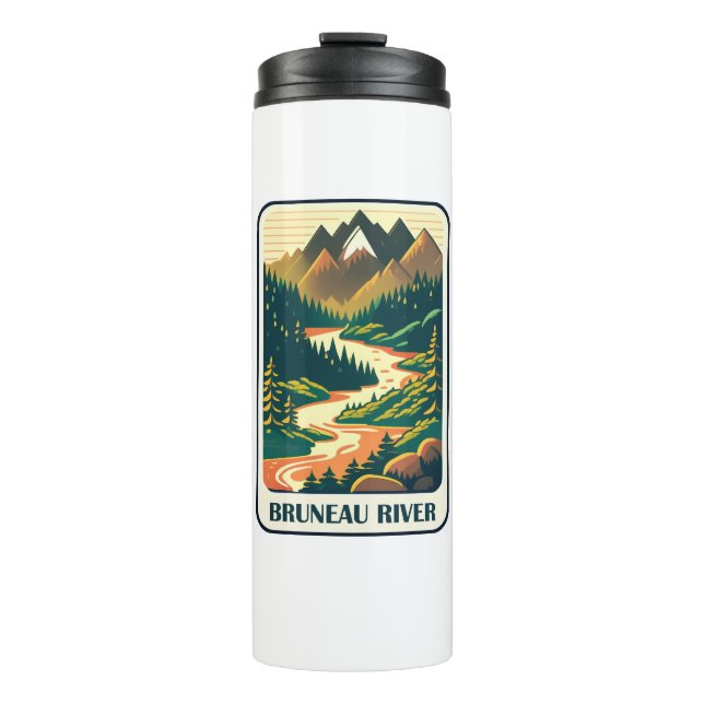 Bruneau River Idaho Colours Thermal Tumbler (Front)