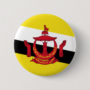 brunei 6 cm round badge