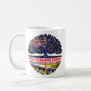 Brunei Bruneian New Zealander New Zealand Tree Coffee Mug