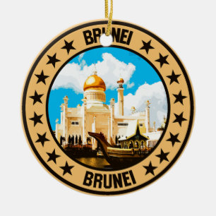 Brunei ceramic ornament
