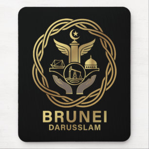 Brunei Darusslam Southeast Asia Mouse Pad