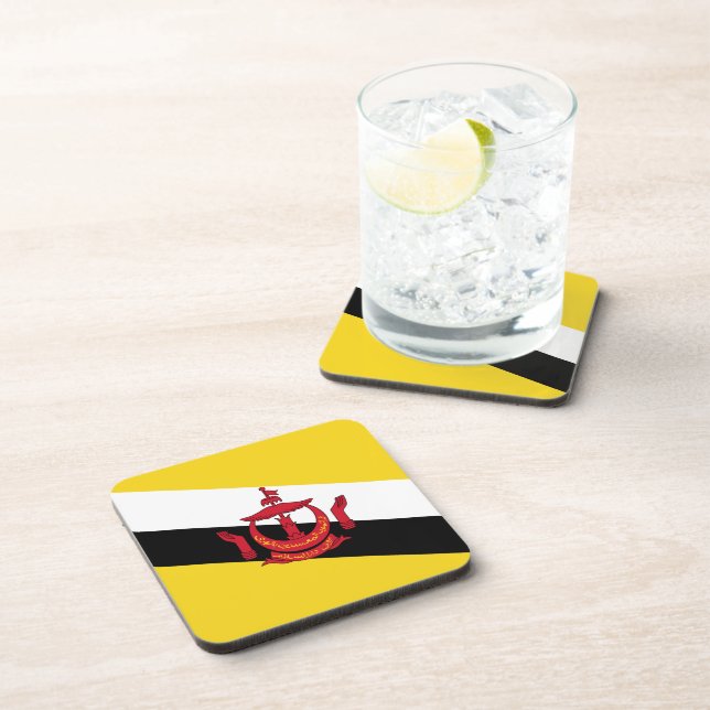 Brunei Flag Coaster (Right Side)