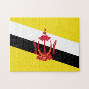 Brunei Flag Jigsaw Puzzle
