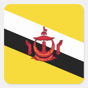 Brunei Flag Sticker