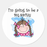 Brunette Girl Future Big Sister