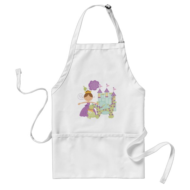 Brunette Princess Standard Apron (Front)