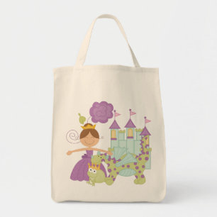 Brunette Princess Tote Bag